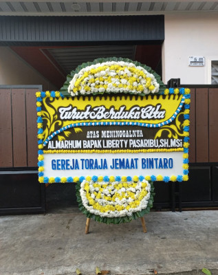 Papan Bunga Duka di Venaha