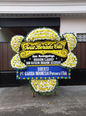 Papan Bunga Duka di Venaha