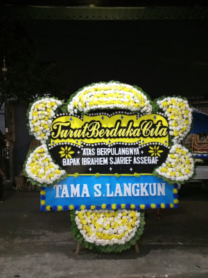 Papan Bunga Duka di Venaha